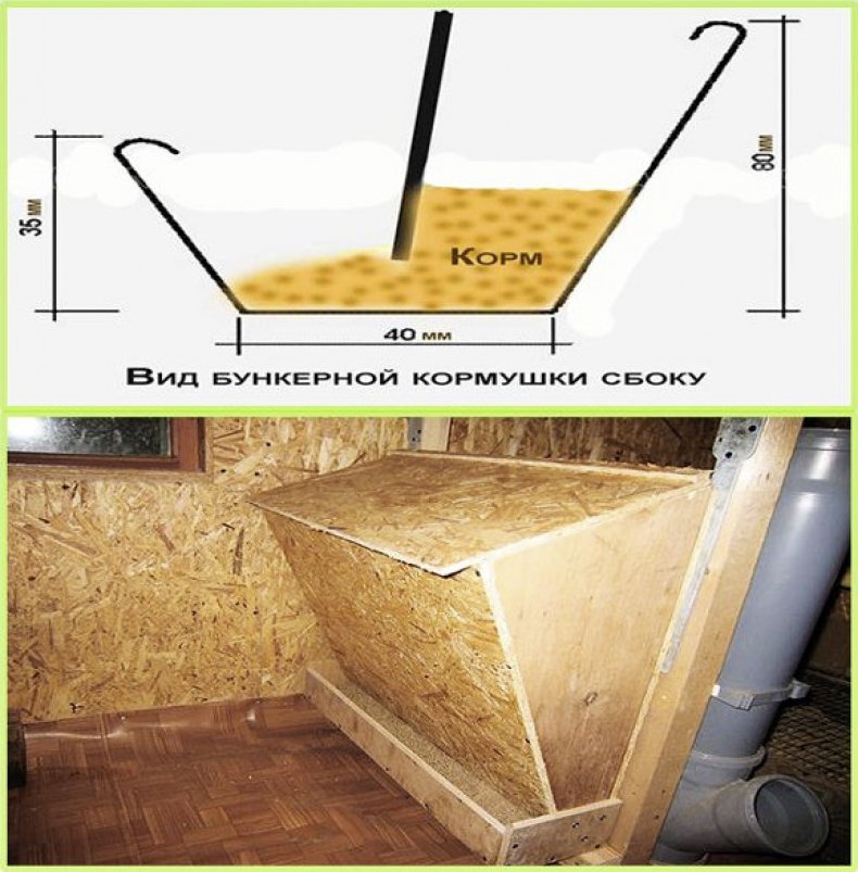 Бункерная кормушка