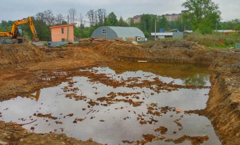 Высокие грунтовые воды на участке