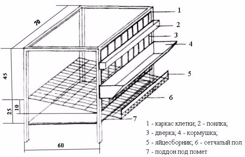 Клетка для кур