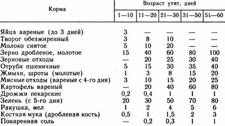 Рацион для откорма